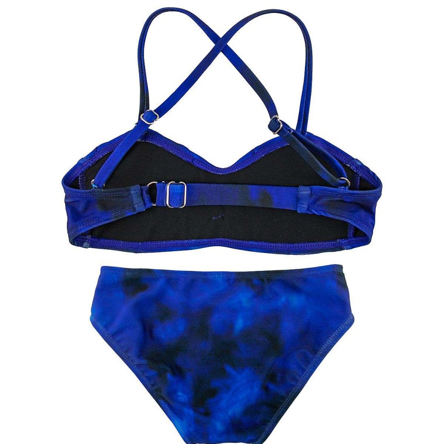 Badkleding Fin Fun Sets | Laguna Blue Royal Shell Bikiniset Voor Meisjes