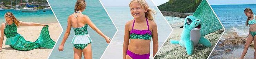 Badkleding Fin Fun Bottoms | Keltisch Groen Bikinibroekje