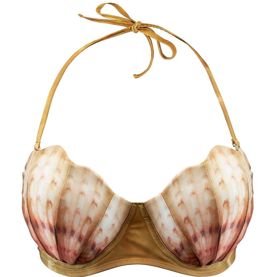 Badkleding Fin Fun Tops | Dames Sandbar Royal Shell Bikinitop