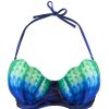 Badkleding Fin Fun Tops | Dames Laguna Blue Royal Shell Bikinitop