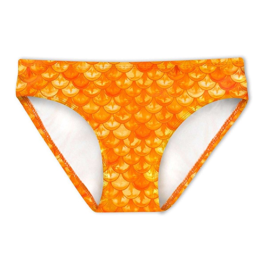 Badkleding Fin Fun Bottoms | Tropische Zonsopgang Bikinibroekje